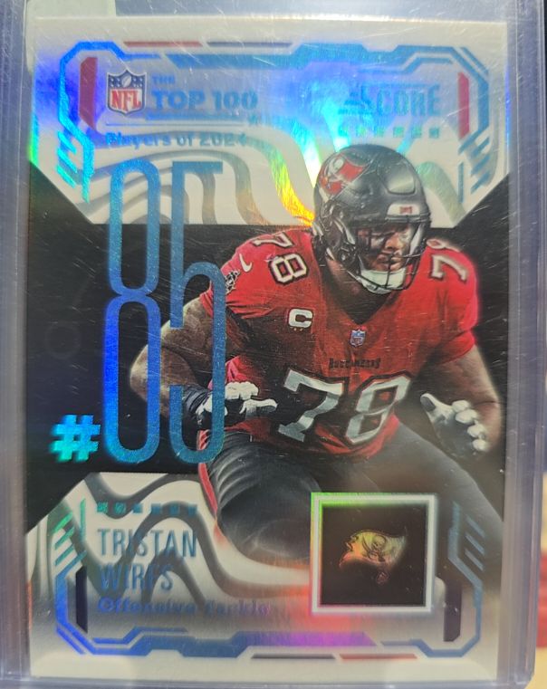 2025 Panini Score Top 100 #78 Tristan Wirfs — front