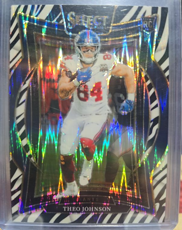 2024 Panini Select #96 Theo Johnson — front