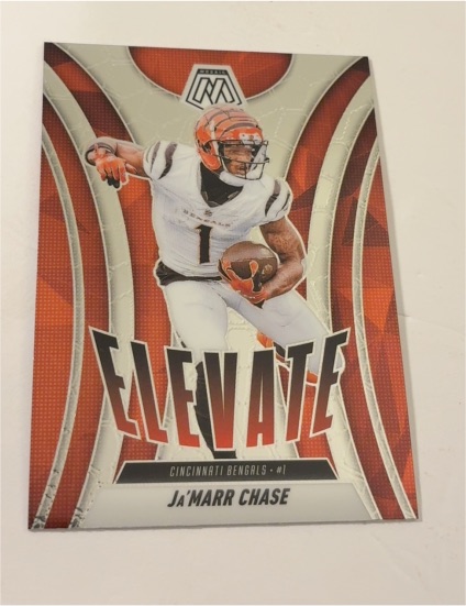2025 Panini Mosaic #14 Ja'Marr Chase Elevate — front