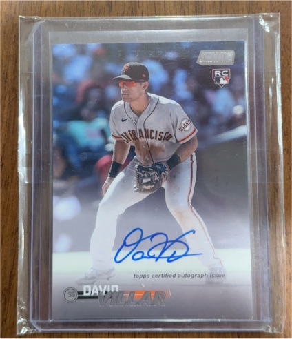 2023 Topps Stadium Club #SCBA-DV David Villar — front