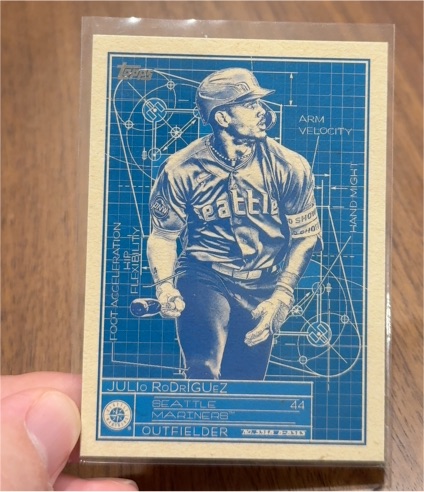 2024 Topps Series 1 #SB-6 Julio Rodriguez Superstar Blueprint Seattle Mariners — front