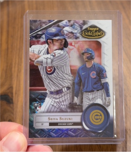 2022 Topps Gold Label #82 Seiya Suzuki — front