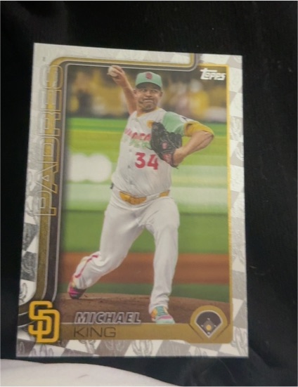 2025 Topps Series 1 #195 Michael King — front