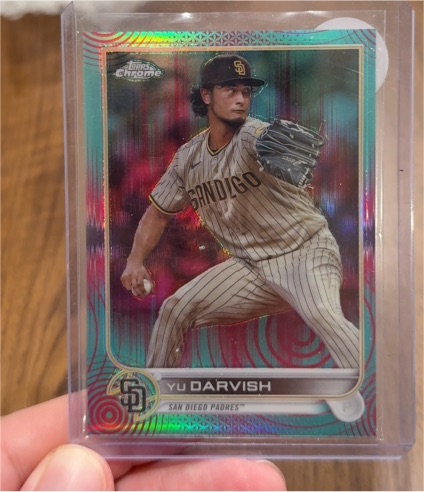 2022 Topps Chrome #191 Yu Darvish — front