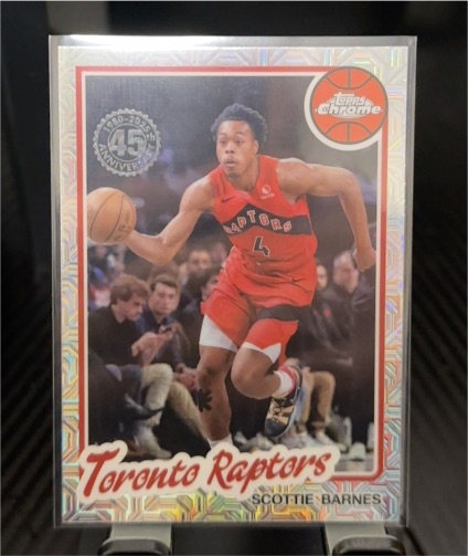 2025-26 Topps Chrome #TC-SB Scottie Barnes — front
