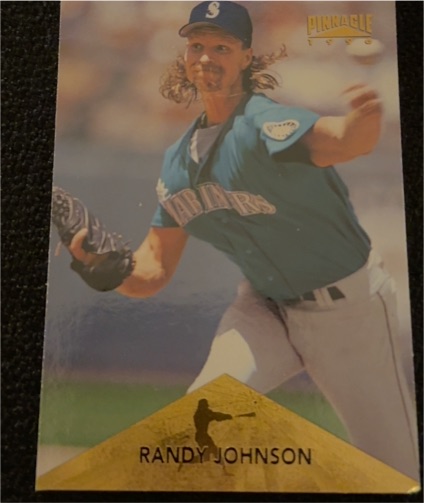 1996 Pinnacle #236 Randy Johnson Seattle Mariners — front