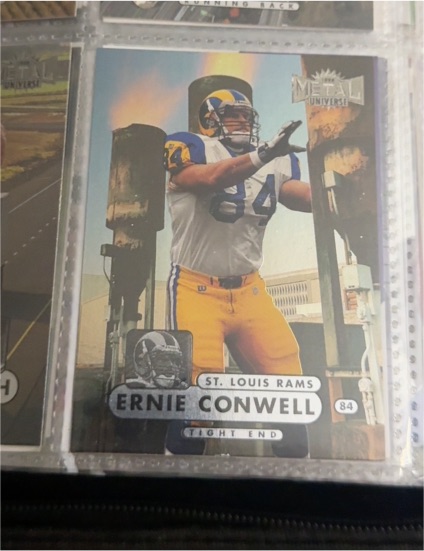 1997 Metal Universe #84 Ernie Conwell — front