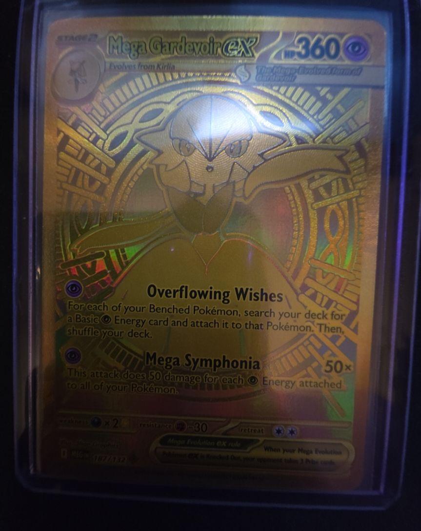 2025 Pokemon TCG Mega Evolution #187 Mega Gardevoir ex — front