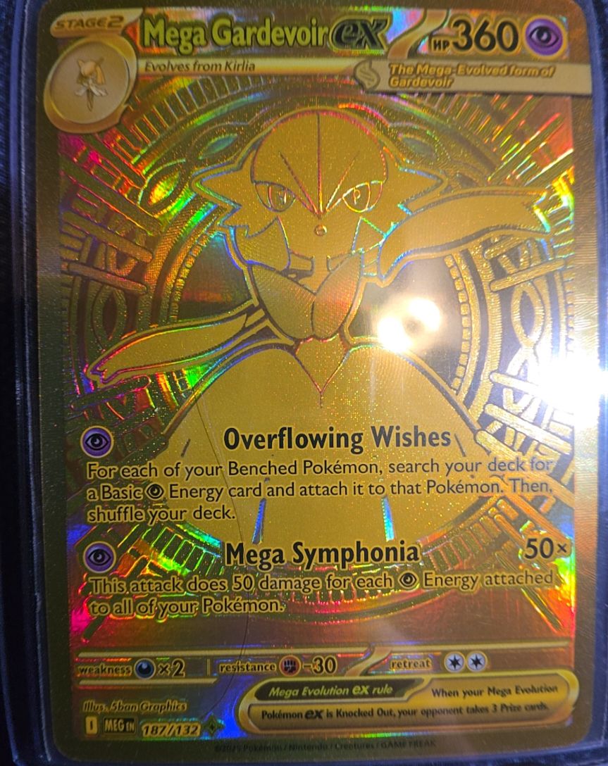 Mega Gardevoir ex 187/132 — front