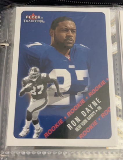 2000 Fleer Tradition #323 Ron Dayne — front