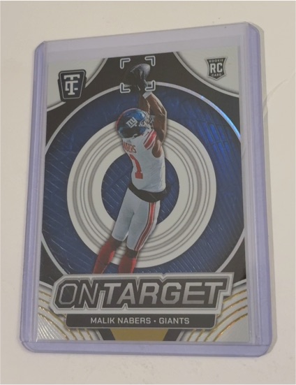 2024 Panini Totally Certified #4 Malik Nabers On Target — front