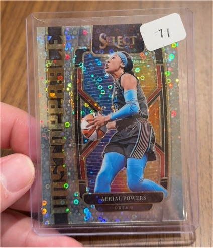 2024 Panini Select WNBA #18 Aerial Powers — front