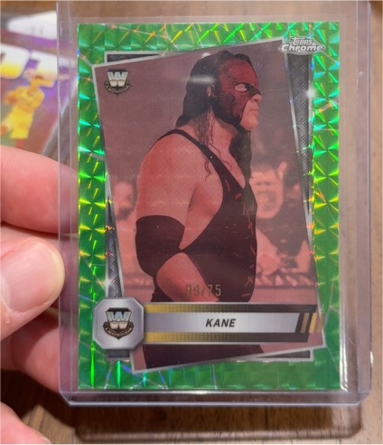 2025 Topps Chrome WWE #4 Kane — front