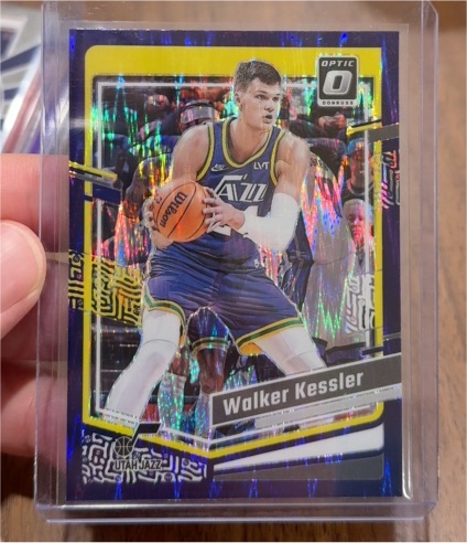 2023-24 Donruss Optic #25 Walker Kessler — front