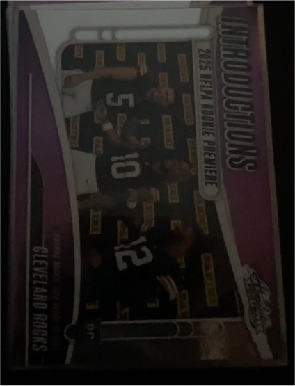 2025 Panini Absolute Introductions #I-QJS Cleveland Rocks Gabriel Judkins Sanders — front