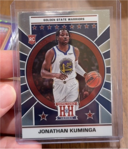 2021-22 Panini Chronicles #649 Hometown Heroes Jonathan Kuminga — front