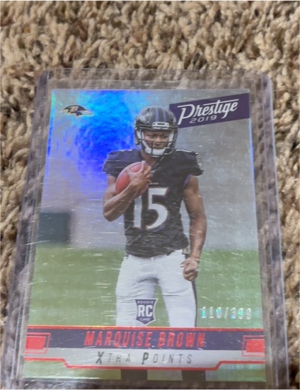 2019 Panini Prestige Xtra Points #Marquise Brown — front