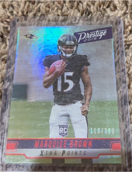 2019 Panini Prestige Xtra Points #260 Marquise Brown — front