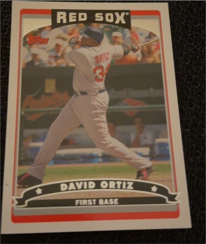 2006 Topps #423 David Ortiz — front