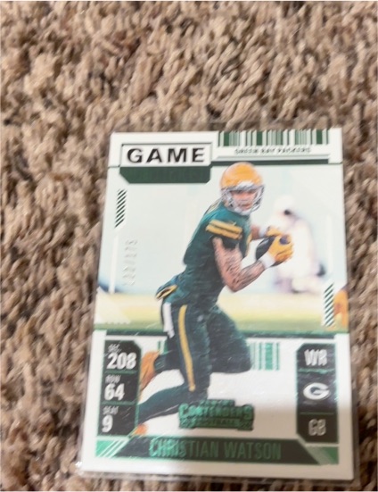 2024 Panini Contenders #36 Christian Watson — front