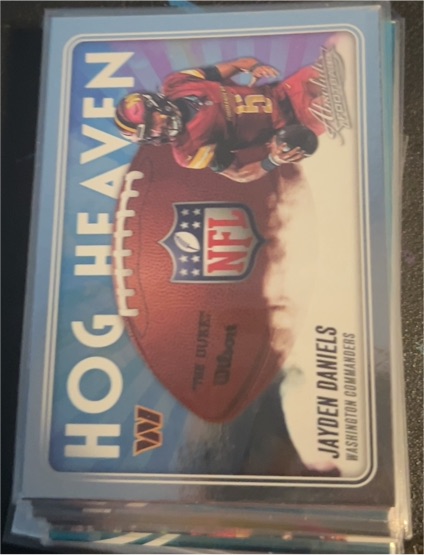2025 Panini Absolute Hog Heaven #HH-JDS Jayden Daniels — front