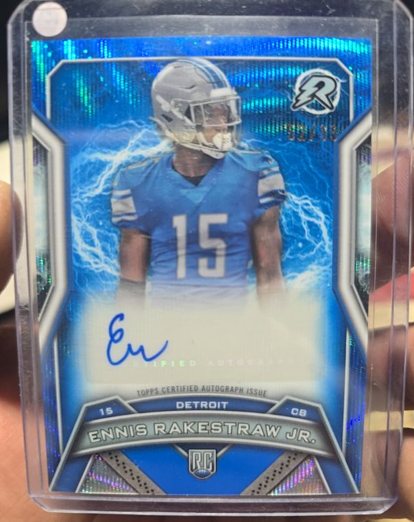 2024 Topps Resurgence Rookie Signatures #RRS-ER Ennis Rakestraw Jr. — front