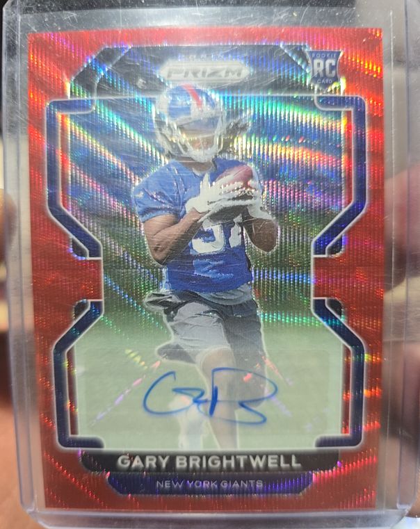 2021 Panini Prizm Red Wave #361 Gary Brightwell — front