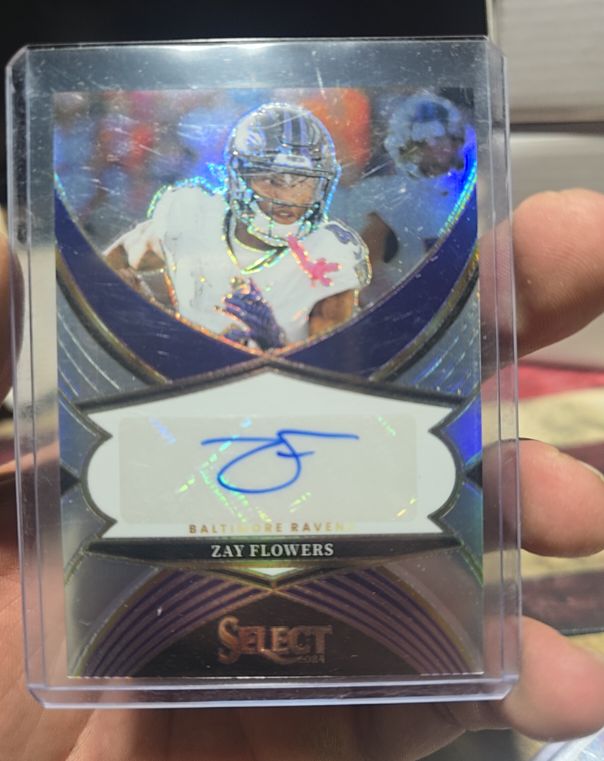 2024 Panini Select #SSP-ZFS Zay Flowers — front