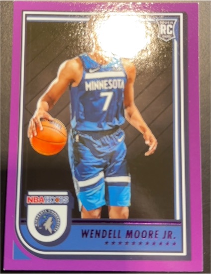 2022-23 Panini NBA Hoops #274 Wendell Moore Jr. — front