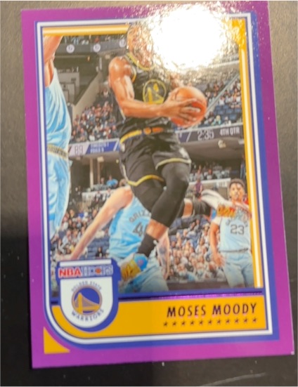 2022-23 Panini NBA Hoops #230 Moses Moody — front