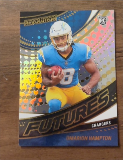 2025 Panini Revolution #24 Omarion Hampton — front