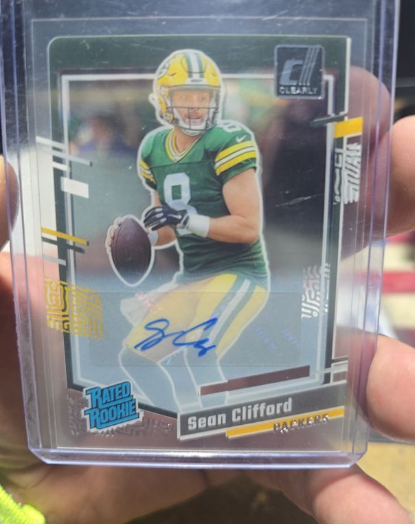 2023 Panini Clearly Donruss #82 Sean Clifford — front