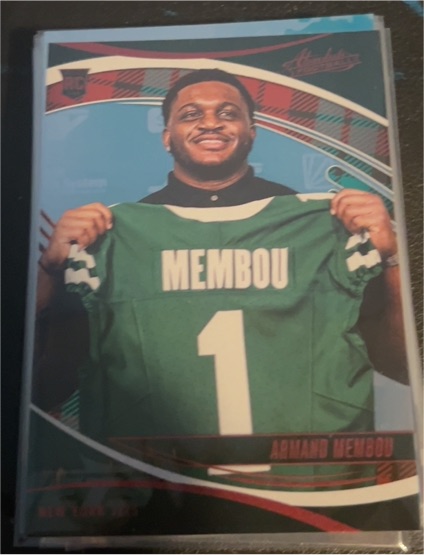 2025 Panini Absolute #105 Armand Membou — front
