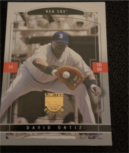 2004 Skybox Limited Edition #23 David Ortiz — front