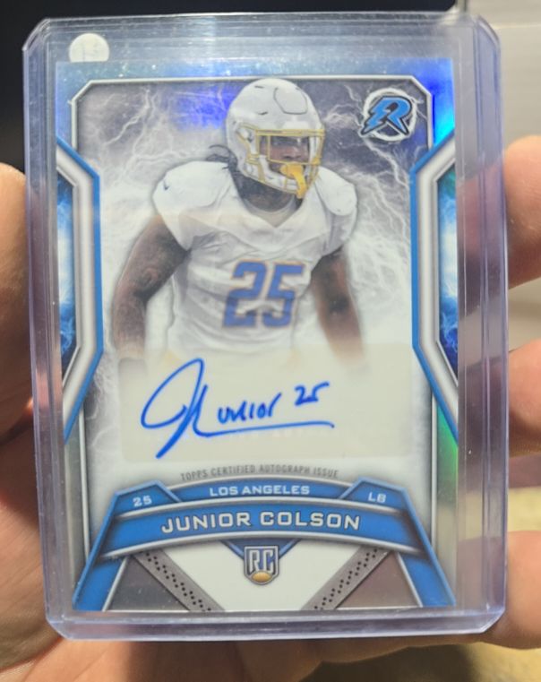 2024 Topps Resurgence Rookie Signatures #RRS-JC Junior Colson — front