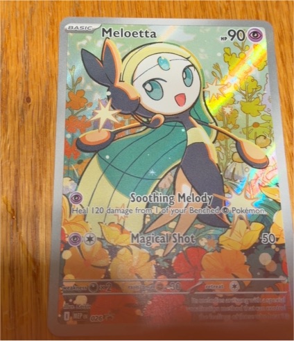 2025 Pokémon #026 Meloetta — front