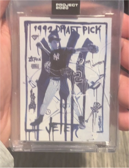 2020 Topps Project 2020 #93 Derek Jeter — front