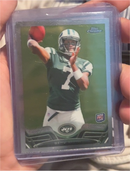 2013 Topps Chrome #21 Geno Smith Rookie RC — front