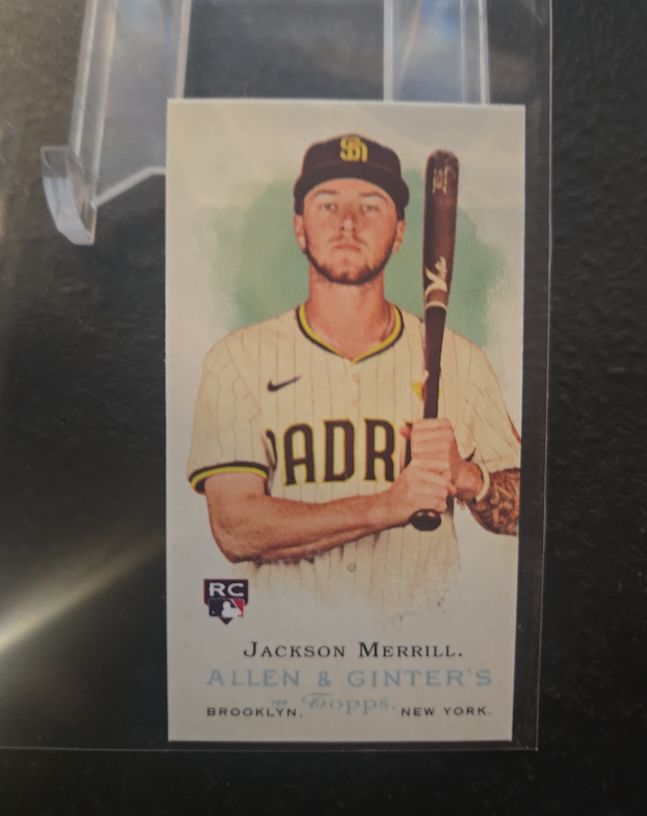 2024 Topps Allen & Ginter Mini Rookie Design Variations #RD-6 Jackson Merrill — front