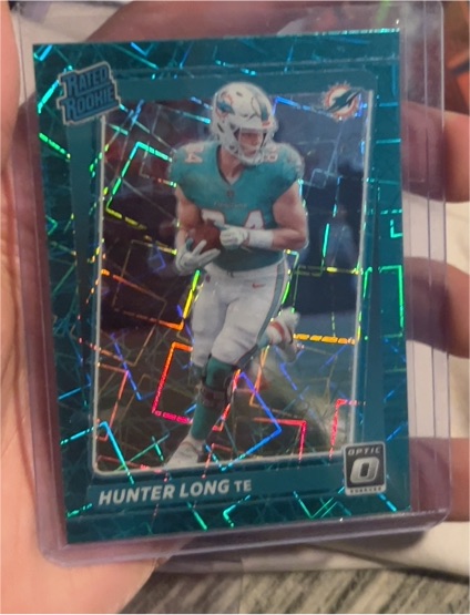 2021 Panini Donruss Optic #281 Hunter Long — front