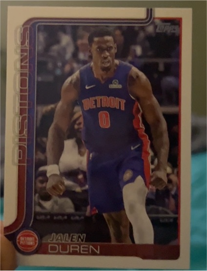 2025-26 Topps #41 Jalen Duren — front