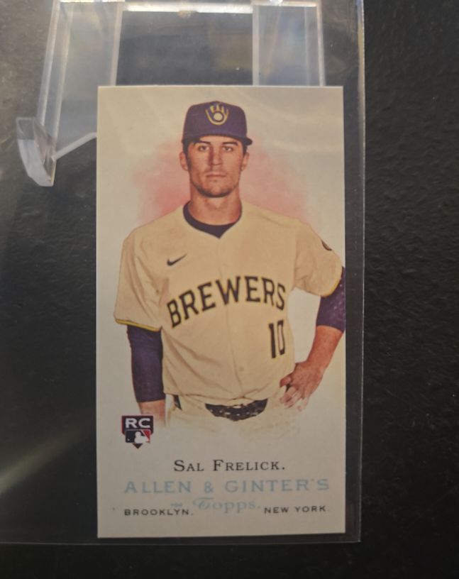 2024 Topps Allen & Ginter Mini Rookie Design Variations #RD-9 Sal Frelick — front
