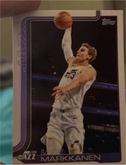 2025-26 Topps #129 Lauri Markkanen — front