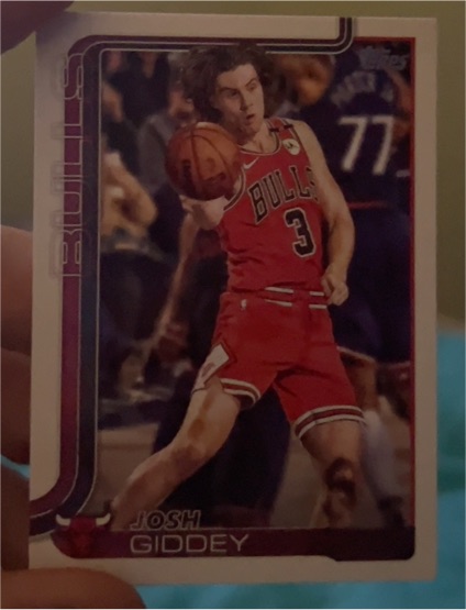 2025-26 Topps #35 Josh Giddey — front