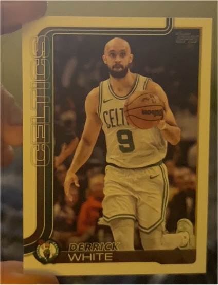 2025-26 Topps #6 Derrick White — front