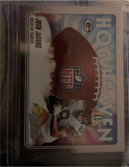 2025 Panini Absolute Football Hog Heaven #HH-JJS Josh Jacobs — front