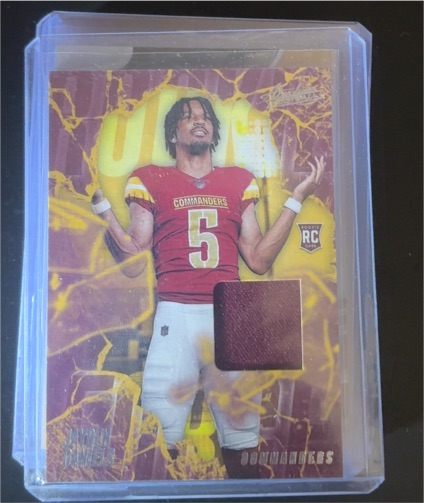 2024 Panini Absolute - Rookie Force #RF-JDS Jayden Daniels — front