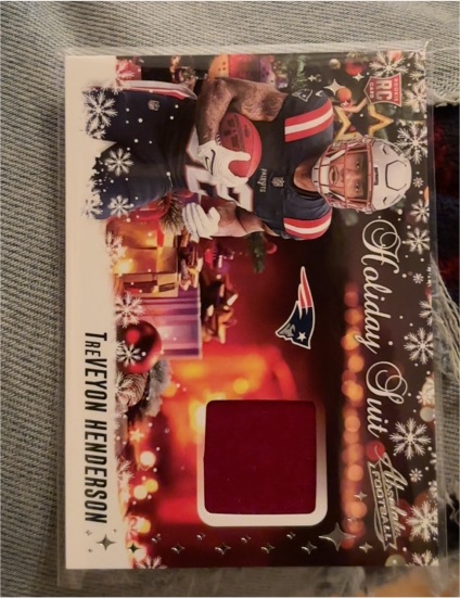 2025 Panini Absolute Holiday Suit #HS-THN TreVeyon Henderson — front