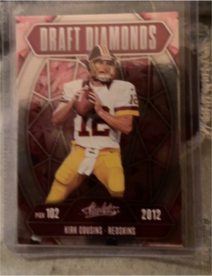2025 Panini Absolute #DD-NCS Kirk Cousins — front