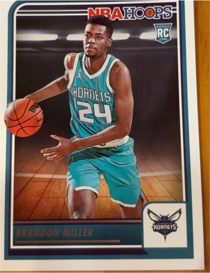 2023-24 Panini NBA Hoops #272 Brandon Miller — front